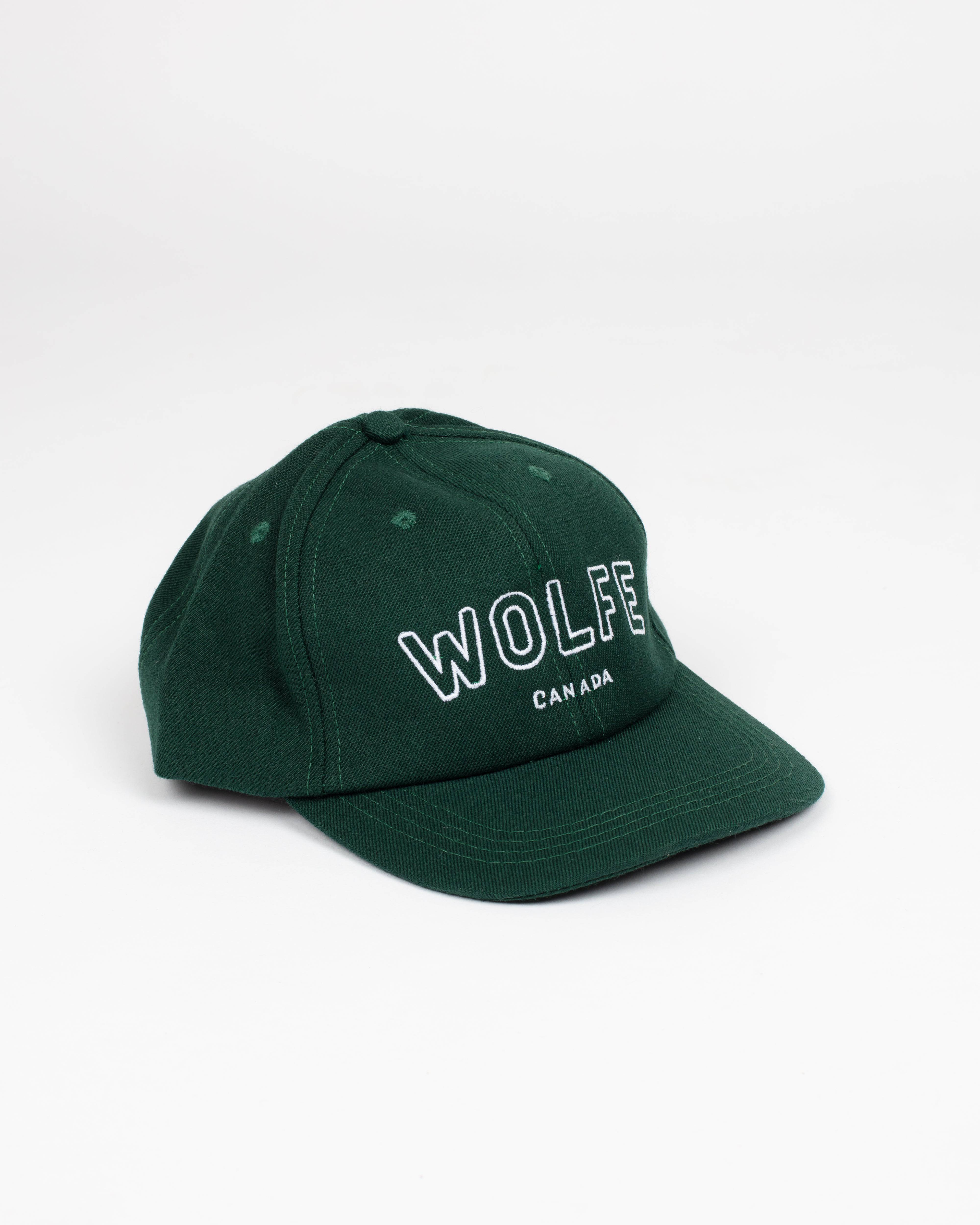 Varsity Snap Back Forest - Hats - Wolfe Co. Apparel and Goods