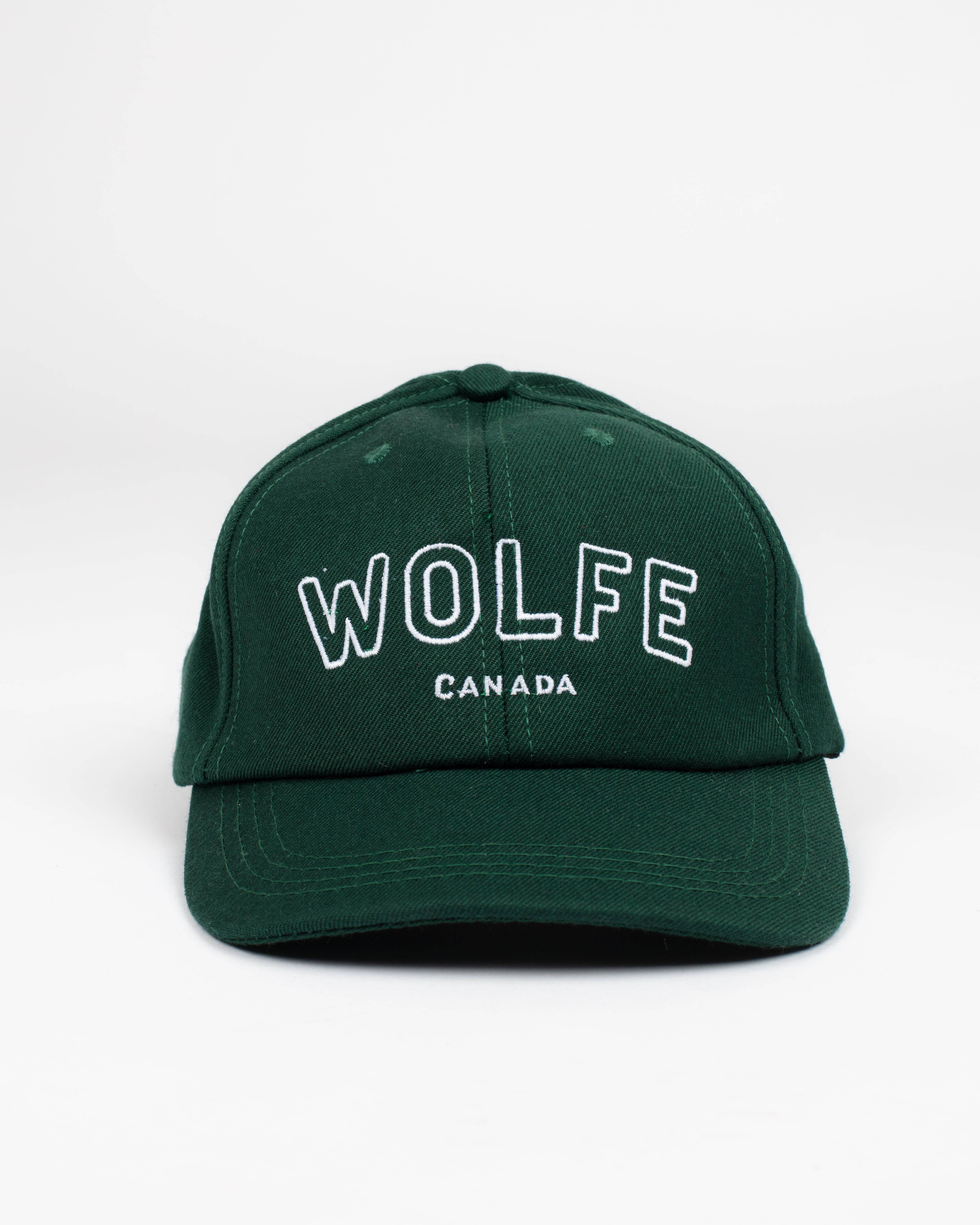 Varsity Snap Back Forest - Hats - Wolfe Co. Apparel and Goods