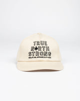 True North Strong Strap Back Natural - Hats - Wolfe Co. Apparel and Goods