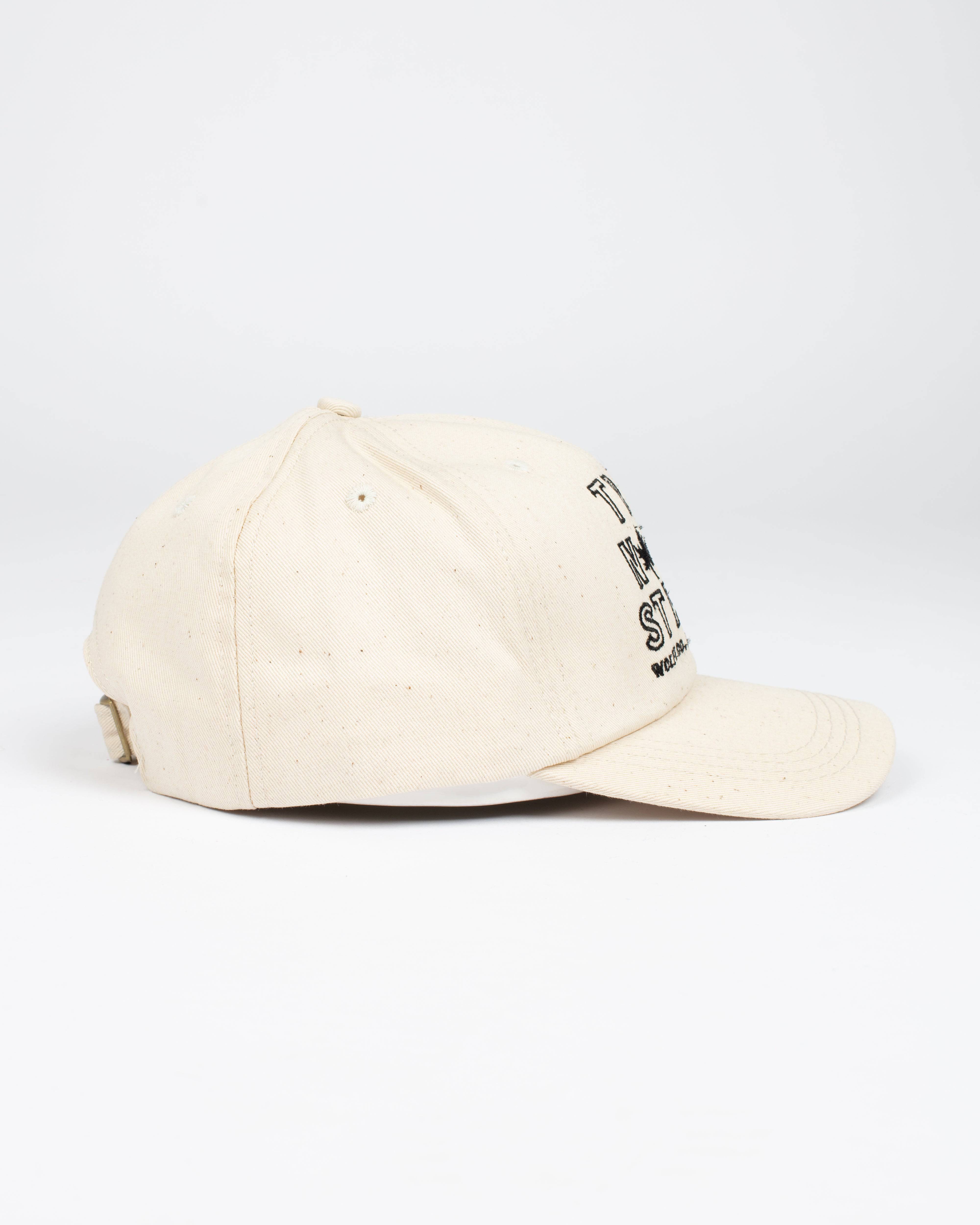 True North Strong Strap Back Natural - Hats - Wolfe Co. Apparel and Goods