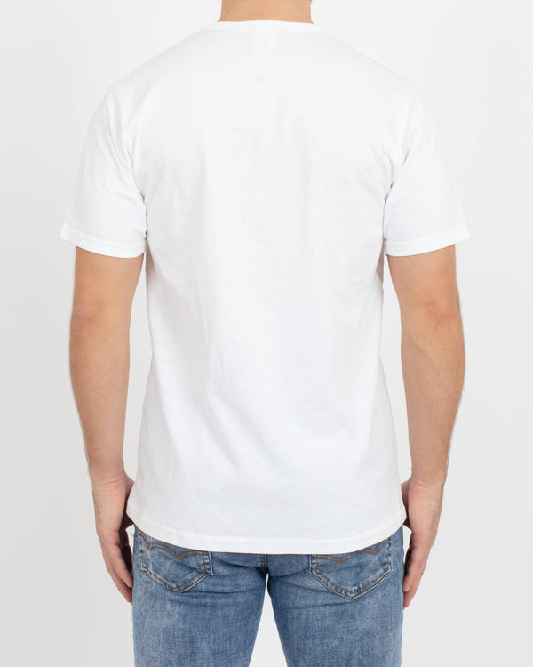 White Short Sleeve Henley - Tops - Wolfe Co. Apparel and Goods
