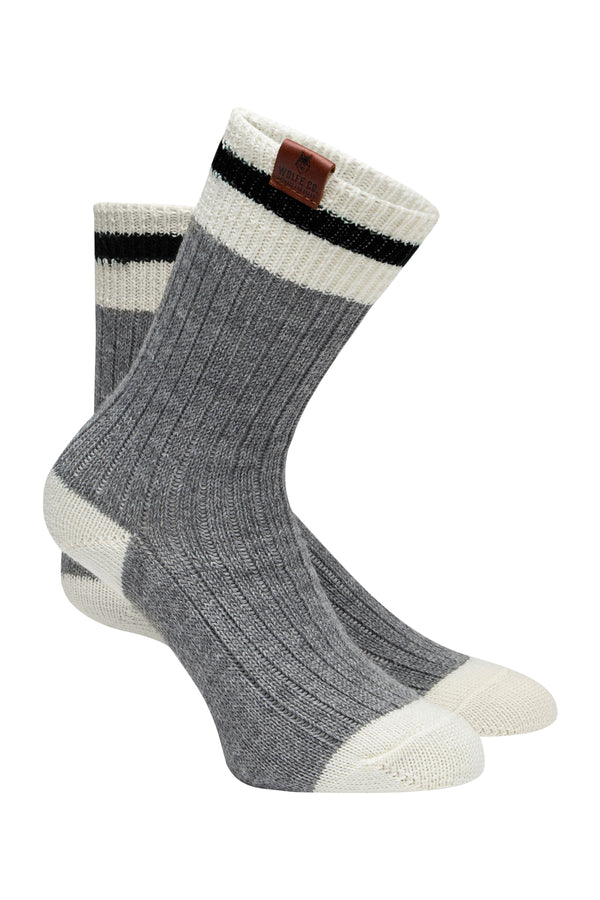 Women's Black Boot Sock - Socks - Wolfe Co. Apparel and Goods